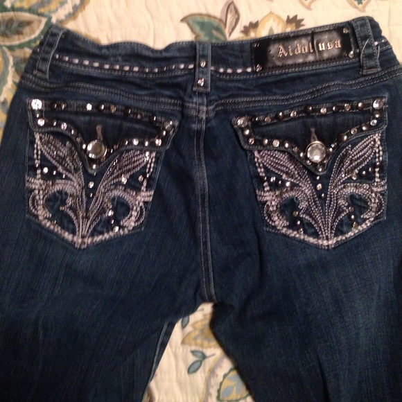 LA Idol bling jeans