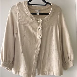 Beige cardigan