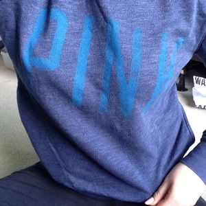 Victoria's Secret PINK Blue Hoodie