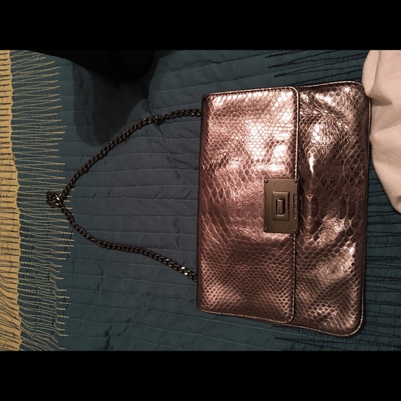 Michael Kors metallic shoulder bag
