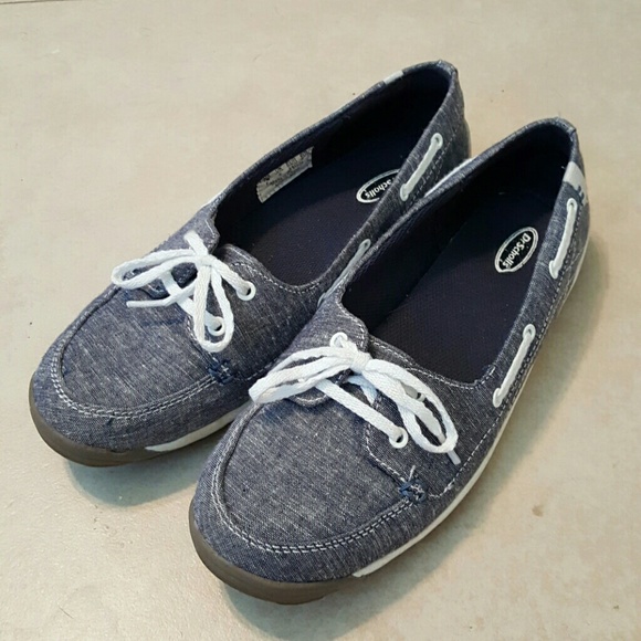 Dr. Scholls navy slip-on shoes