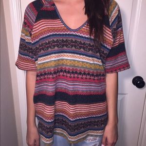 SOLD super comfy & cute hooded shirt.