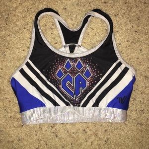 CA 2015 blue debut top worn once