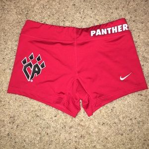 CA panthers Nike majors outfit spandex