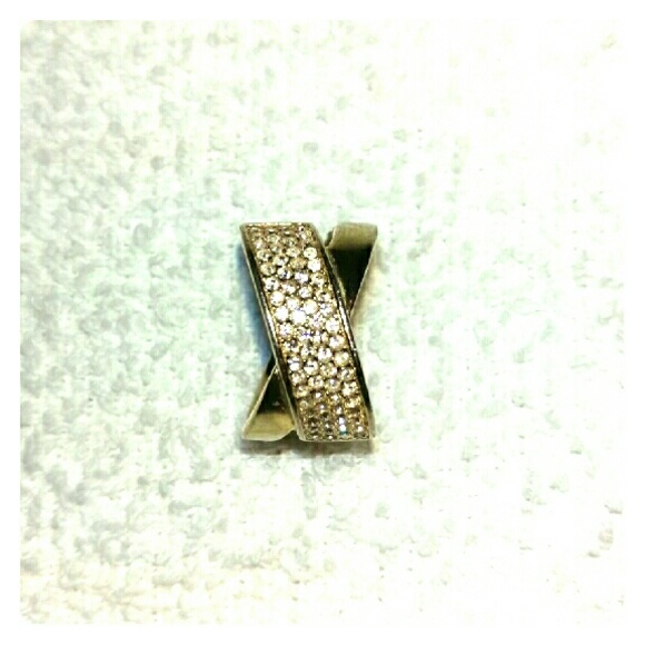 Michael Kors embellished gold ring