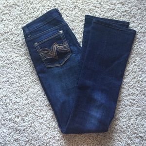 7 regular l.e.i ashley low rise jeans slim boot