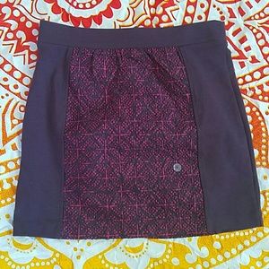 NWT American Eagle mini skirt purple pink work