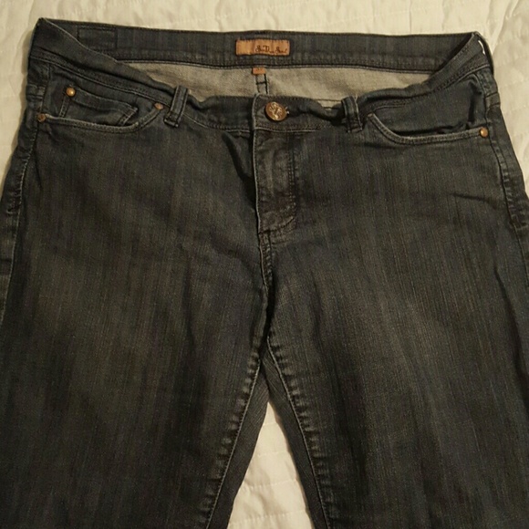 See Thru Soul straight leg jeans