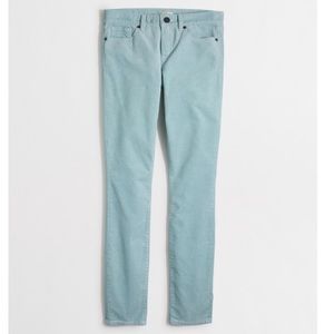 J. Crew Skinny Cords in Barely Blue