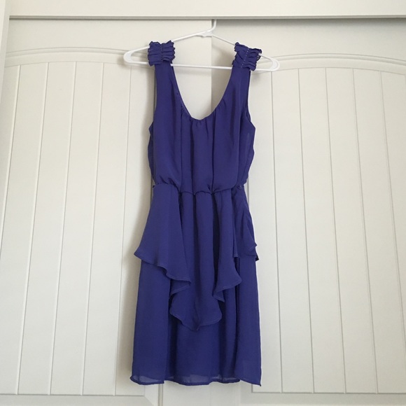 Blue dress
