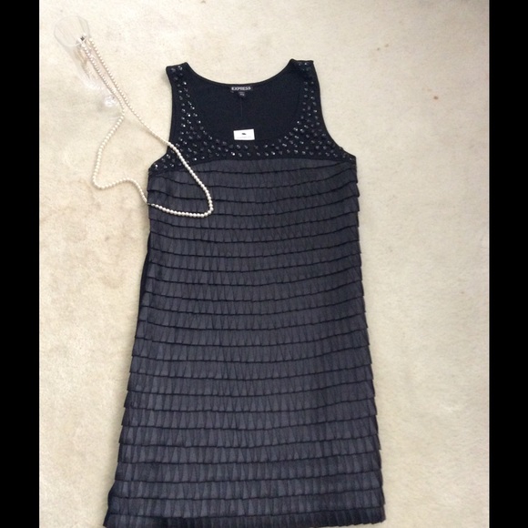 👗Express black dress size extra small