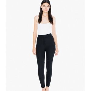 American Apparel Black Riding Pants