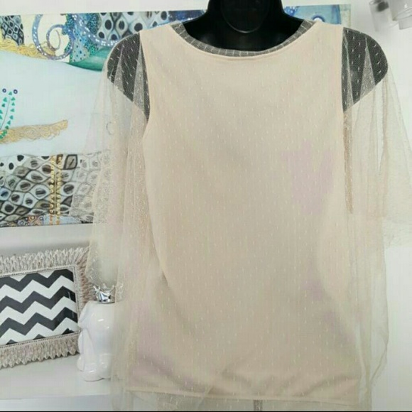 Cream Colored Top - Picture 3 of 4