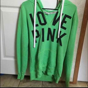 PINK V Neck Sweatshirt