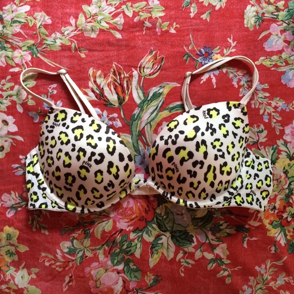 Love Pink push-up plunge bra