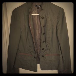 Olive Green Military Jacket