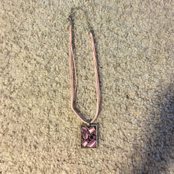 Pink necklace