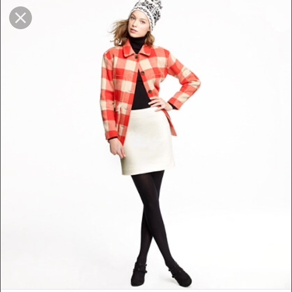 Jcrew Classic Wool Skirt