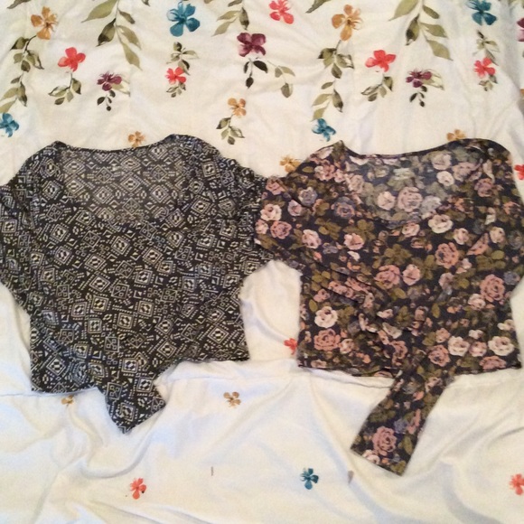 Two crop tops for 15