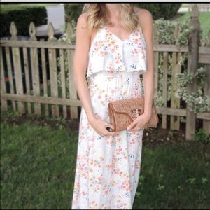 Reposh, Lauren Conrad floral maxi dress
