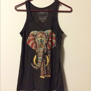 Colorful Elephant Tank