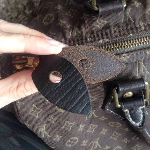 SOLD Authentic Louis Vuitton mini lin speedy - Picture 4 of 4