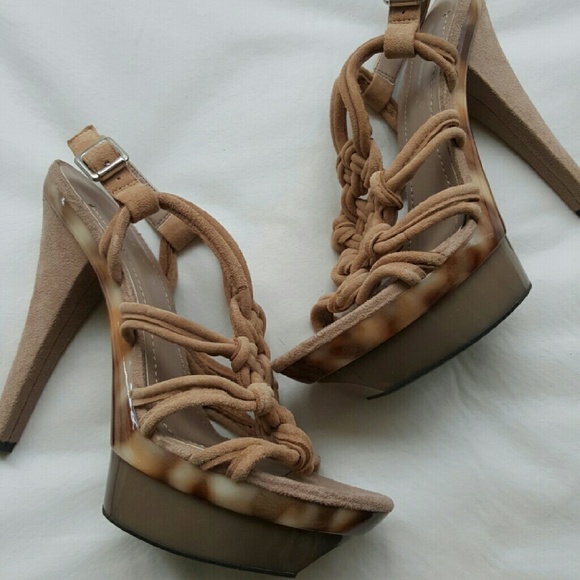 Tan BCBGeneration shoes