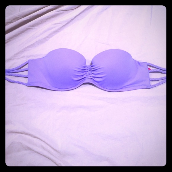 Victoria's Secret Other - Purple Victoria's Secret Strapless Bikini Top 34C