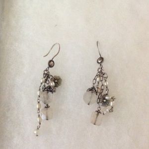 Beautiful Silpada crystal stone earrings