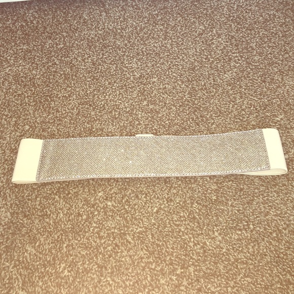 Sparkly Silver belt