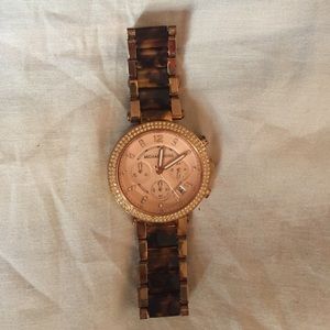 Authentic Michael kors rose gold