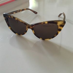 Tom Ford "Nikita" tortoise shell sunglasses