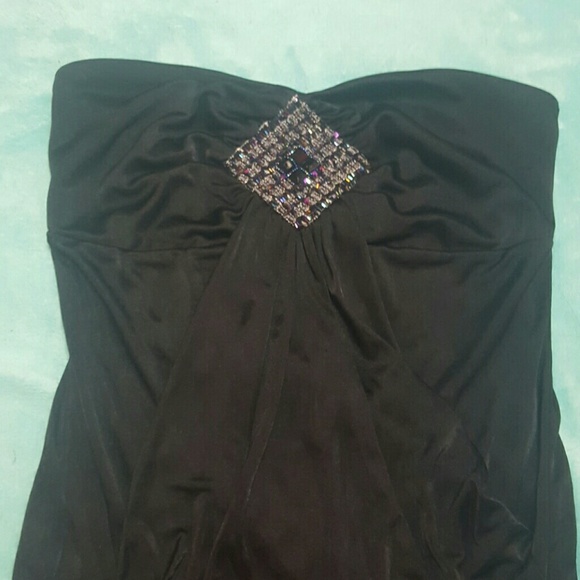 Dressy strapless top