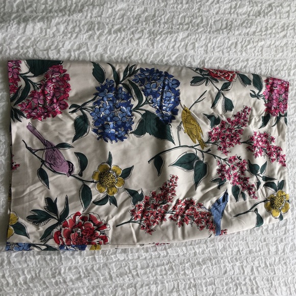 Boden botanical print skirt NWOT