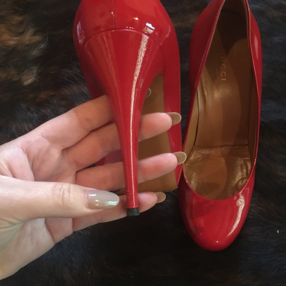 Gucci Red patent pumps - Picture 3 of 4