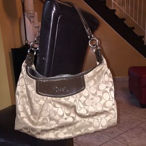 Brown Coach bag