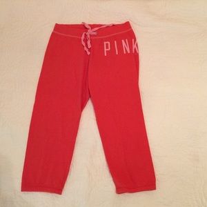 Victoria Secret's PINK cropped sweatpants