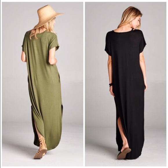 🆕 Casual Comfort Maxi Dress - Picture 2 of 4