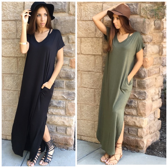 🆕 Casual Comfort Maxi Dress - Picture 3 of 4