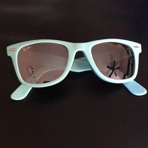 100% Authentic Turquoise Blue Rayban Wayfarers