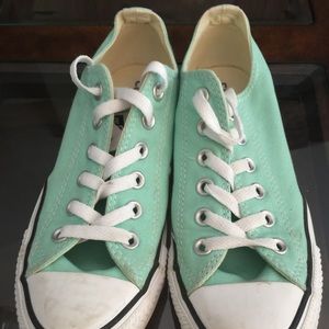 Ladies Converse AQUA!!