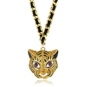 Betsey Johnson Tiger Necklace