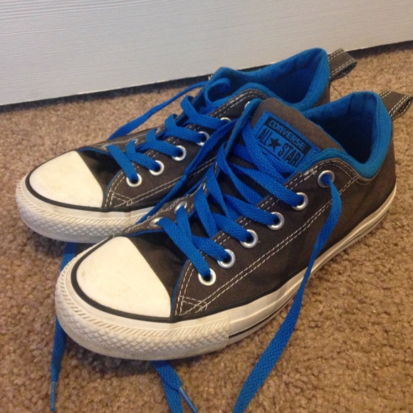 Converse All-Star Gray and Blue