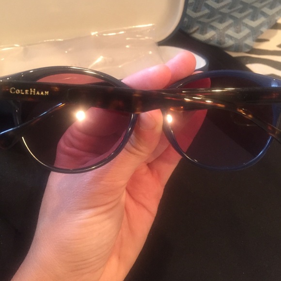 Cole Haan orange fade sunglasses brand new