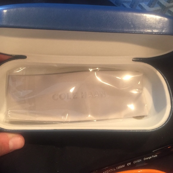Cole Haan orange fade sunglasses brand new
