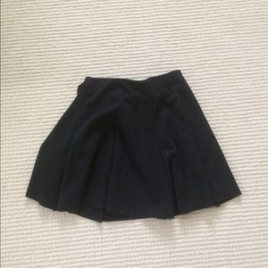 Short & flowy black skirt