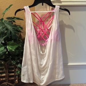 Lululemon open back draped tank-medium