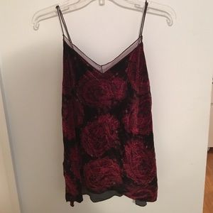 Free people velvet tank