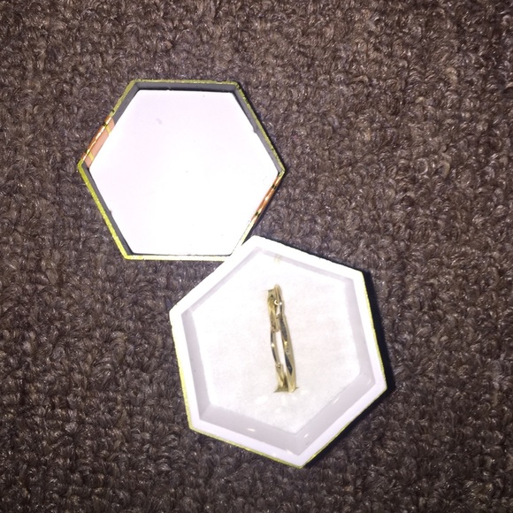 REAL GOLD HOOP EARRINGS