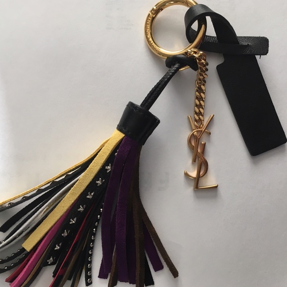 ysl bag charm